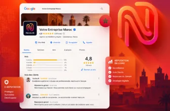 gestion e-réputation et avis Google d'une entreprise au Maroc