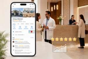Exemple de fiche Google Business Profile optimisée pour une clinique