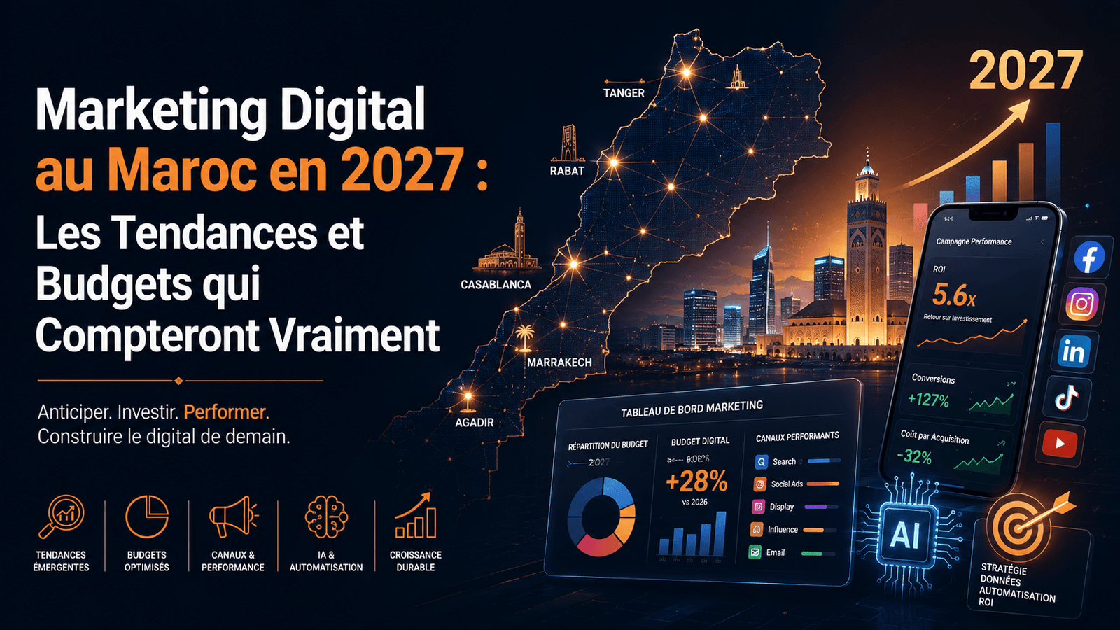 Digital au Maroc en 2027 : Les Tendances et Budgets qui Compteront Vraiment